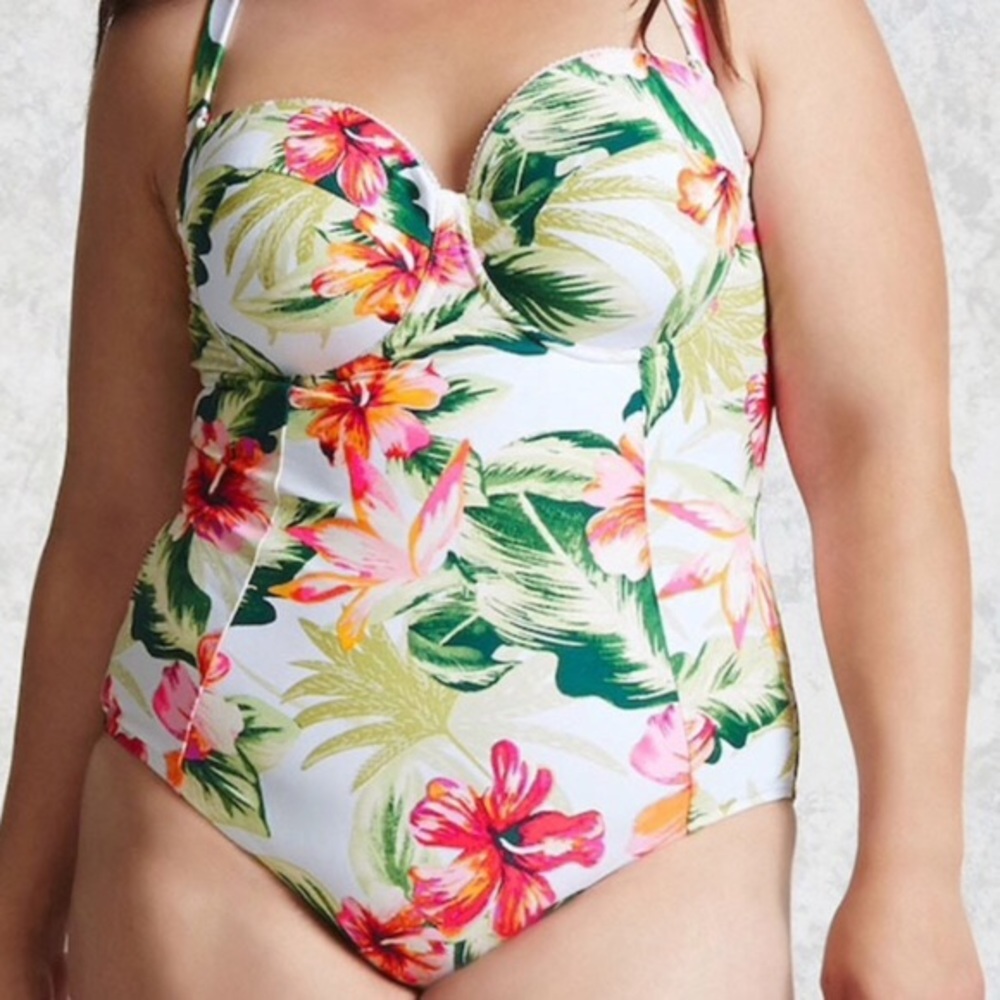 Forever 21 plus size swimsuit